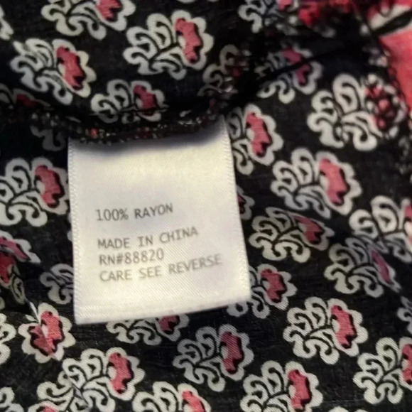 Saint Tropez West plus size peasant blouse size 1X - Picture 5 of 5